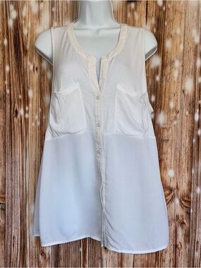 Converse One Star White Tank Top